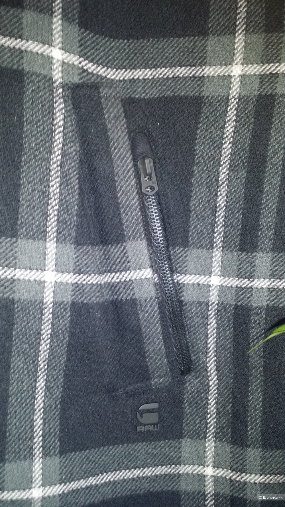 Пальто-кокон в клетку G Star Raw, S 42-44