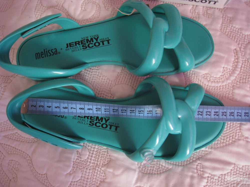 Сандалии MELISSA + JEREMY SCOTT, на 37,5-38р