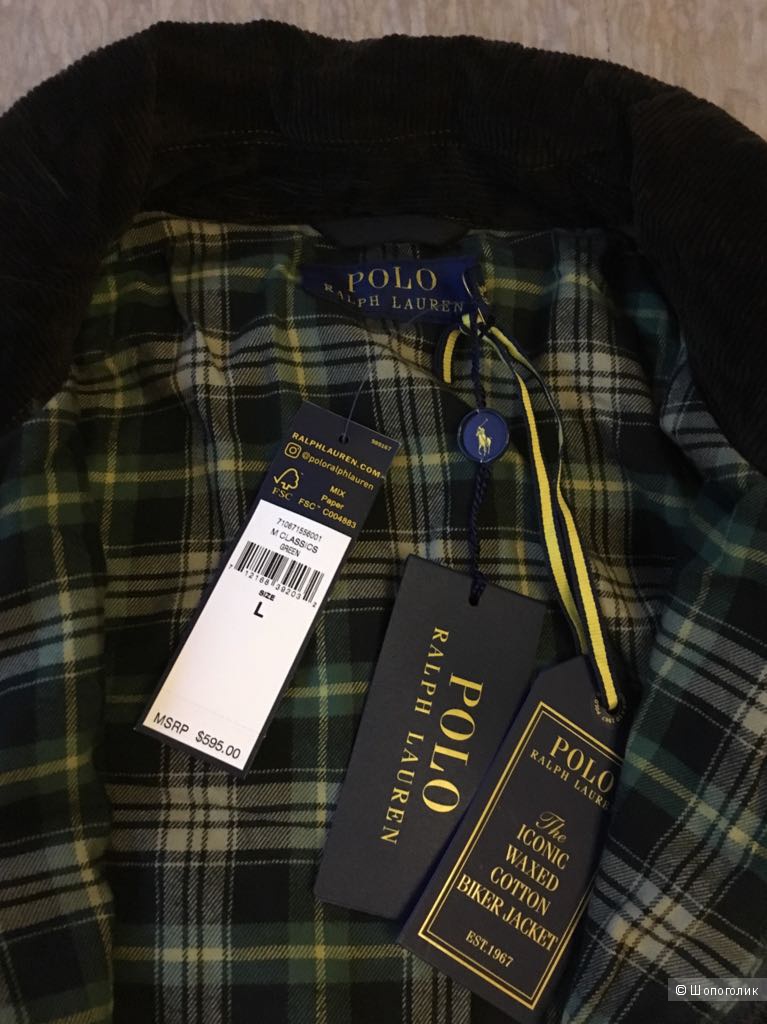 Куртка мужская, Ralph Lauren, размер L.