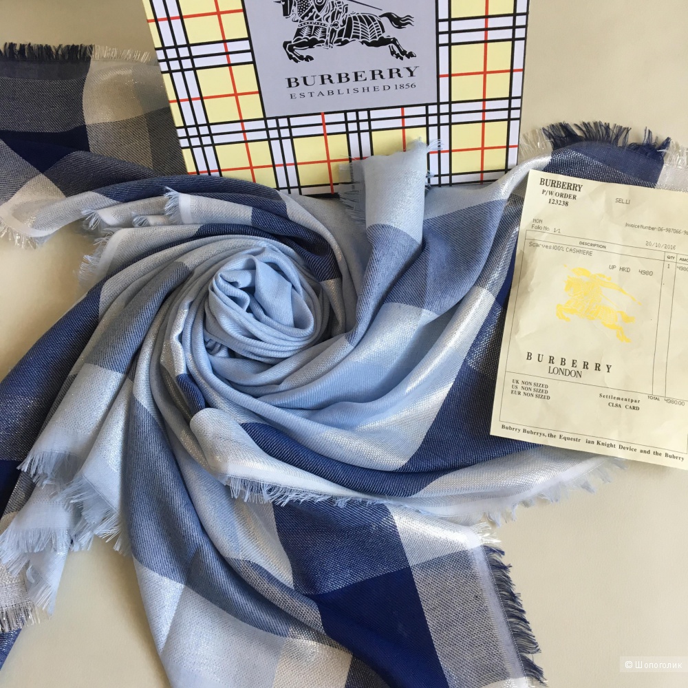 Платок Burberry Jeans, one size