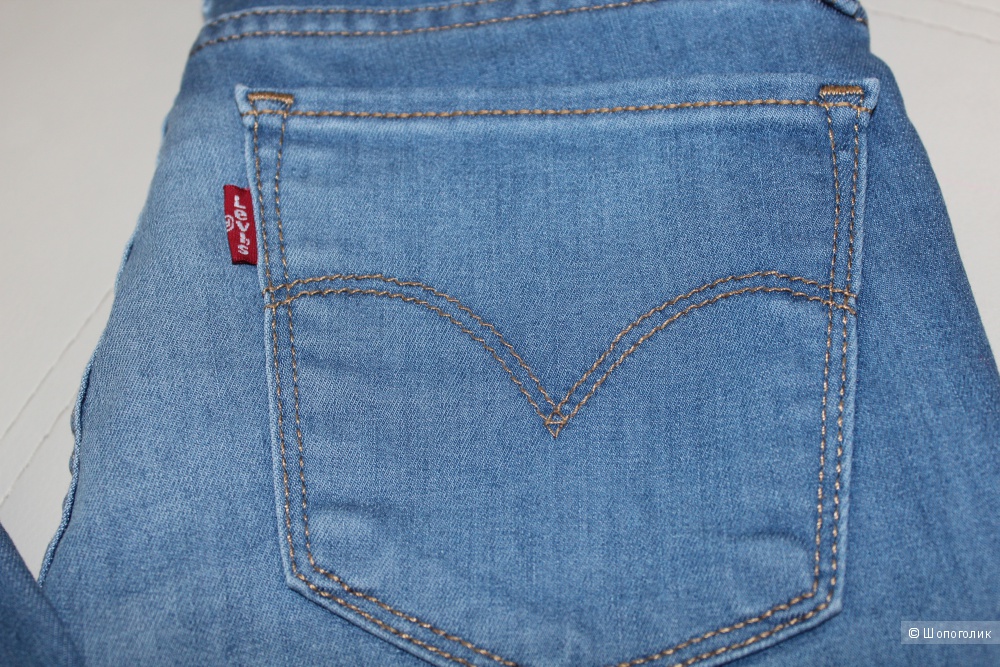 Джинсы  levis super skinny 710 размер 25×32