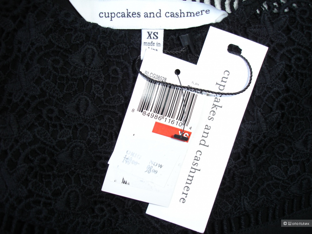 Хлопковое платье Cupcakes & Cashmere, размер XS (42-44)