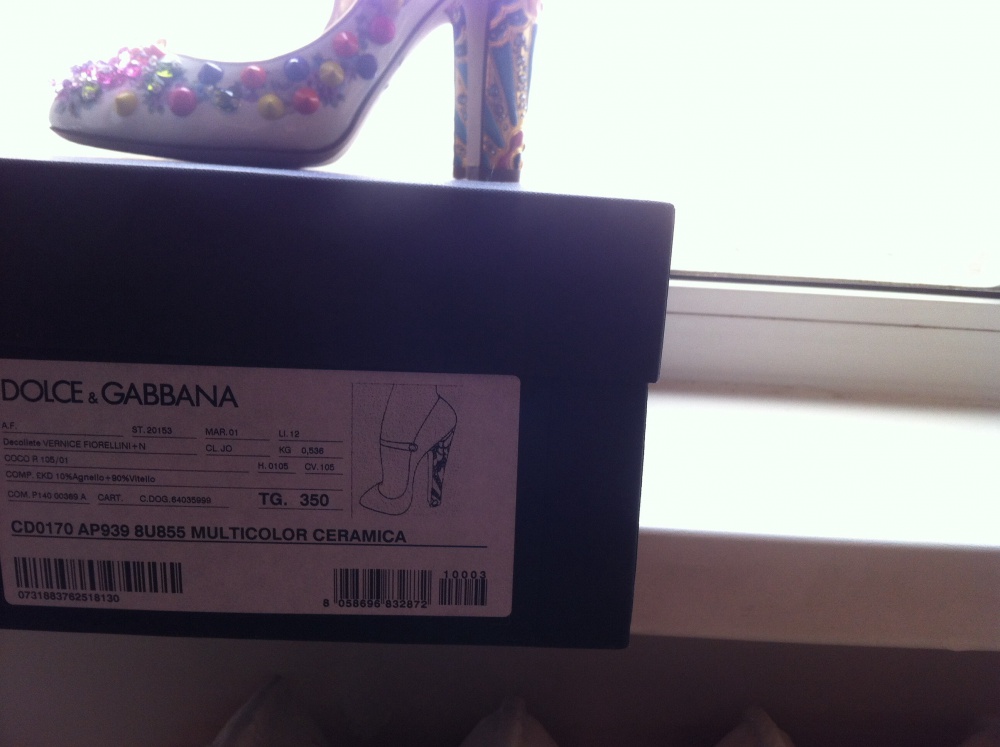 Туфли Dolce & Gabbana, 35 it (35 rus)