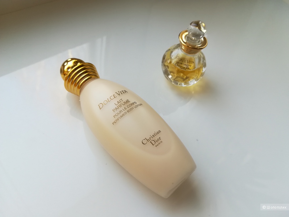 Миниатюрный набор Dolce Vita Dior - 5 мл. EDT+30 мл парфюмированное молочко.