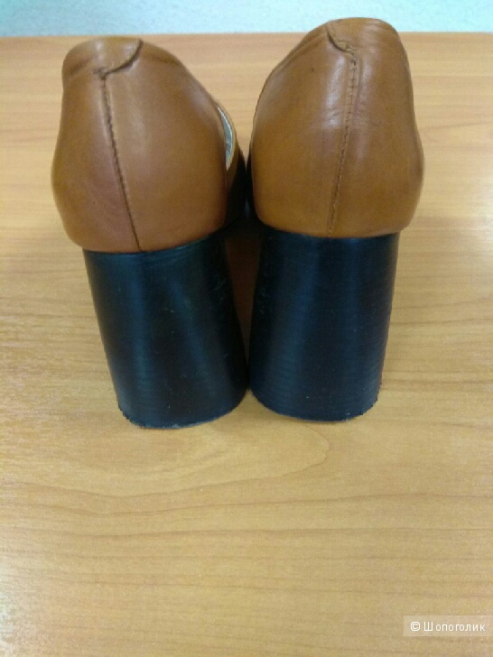 Кожаные туфли Mango, 38 размер