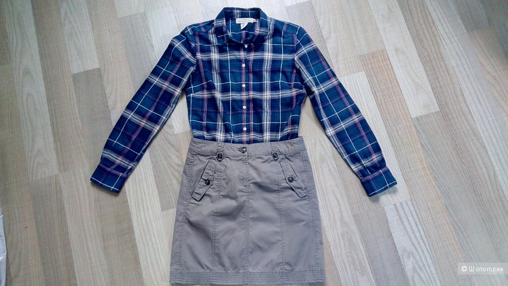 Комплект юбка и рубашка  размер 42-44