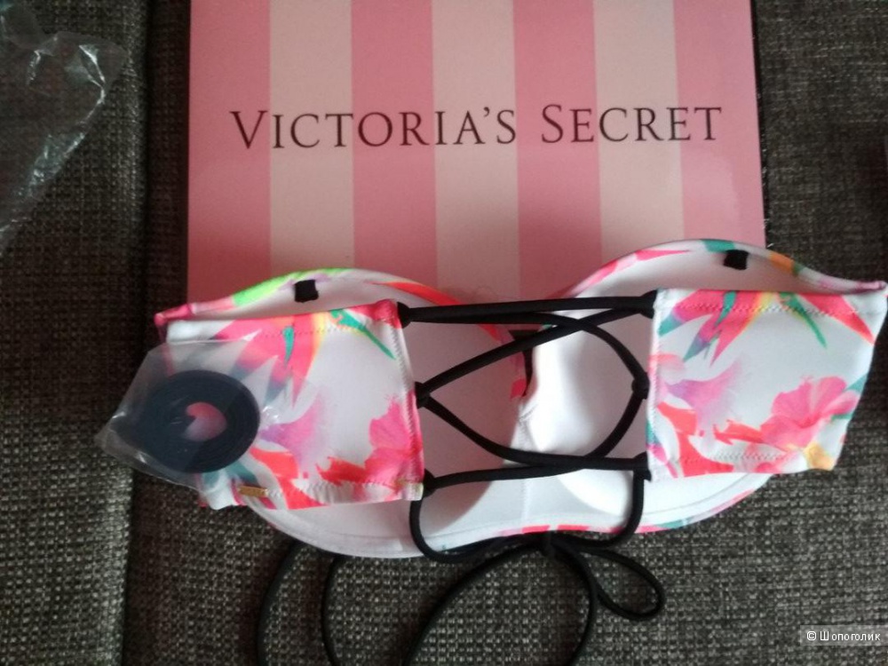 Купальник - бандо Victorias Secret (Pink) размер L