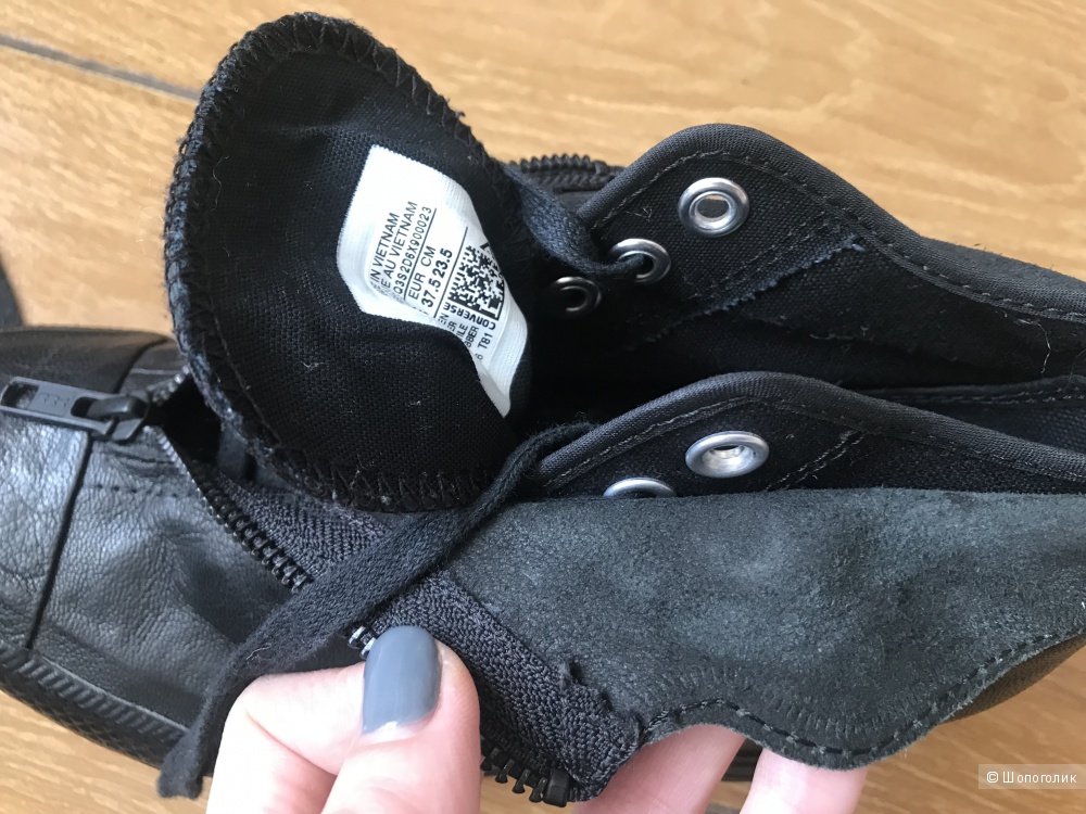 Кожаные ботинки Converse, размер 37
