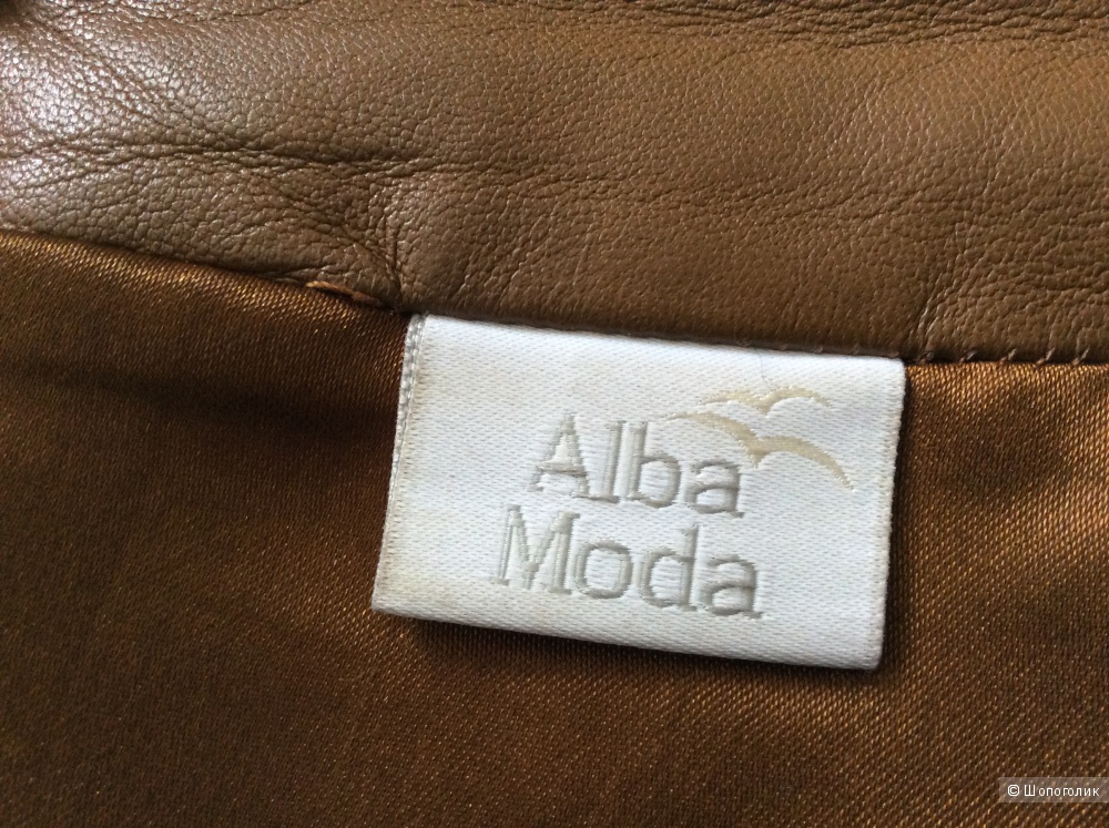 Кожаная юбка Alba Moda р.46 (на 50-52)