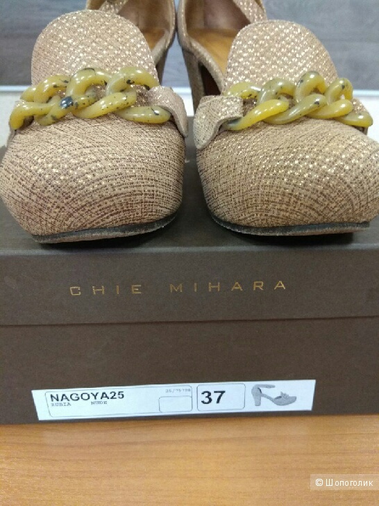 Туфли Chie Mihara, размер 37 (по стельке 24,5 см)
