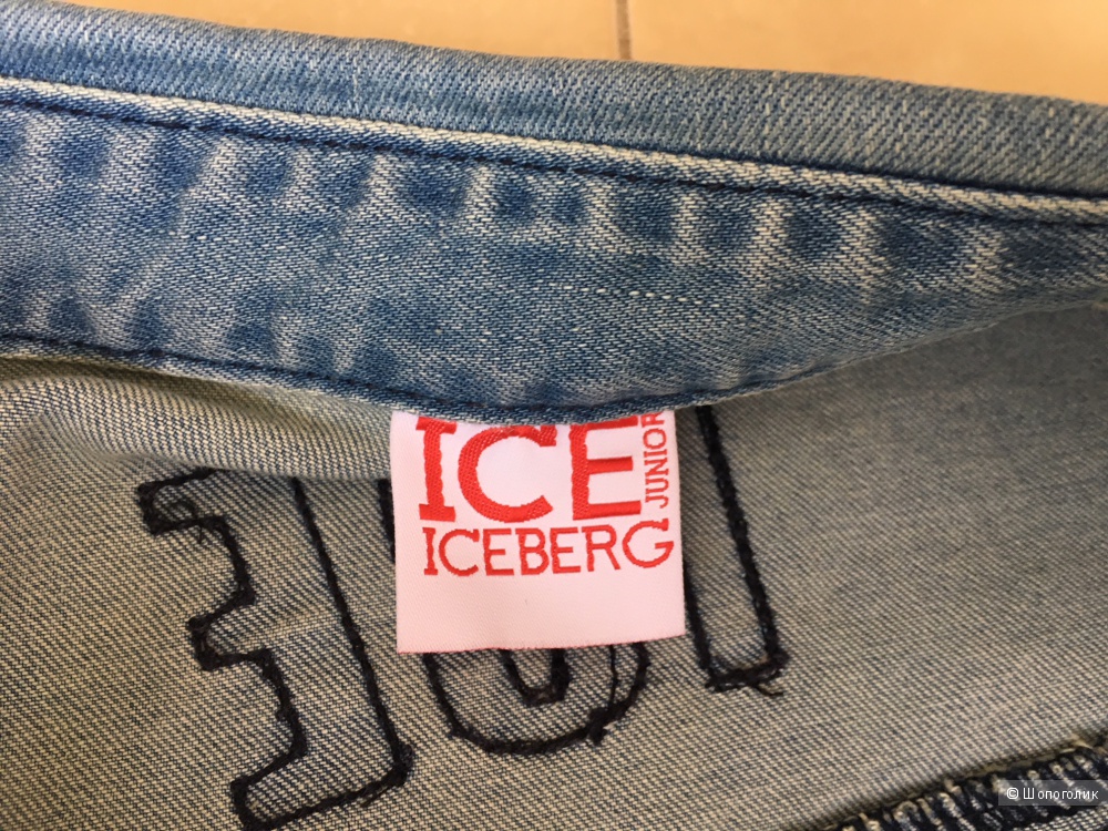 Джинсовая куртка ICE ICEBERG JUNIOR 10лет