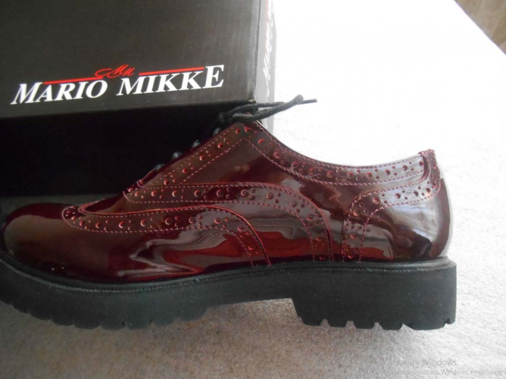 Ботинки "броги" Mario Mikke 37 размер