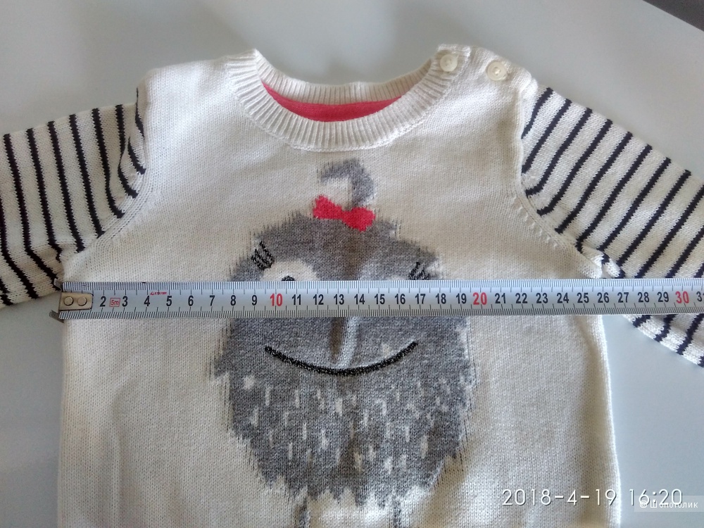 Свитер Baby GAP 6-12 мес или меньше хлопок