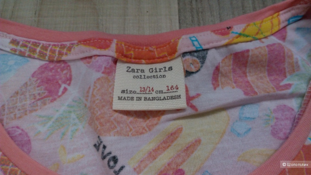 Футболка zara размер 164 см.