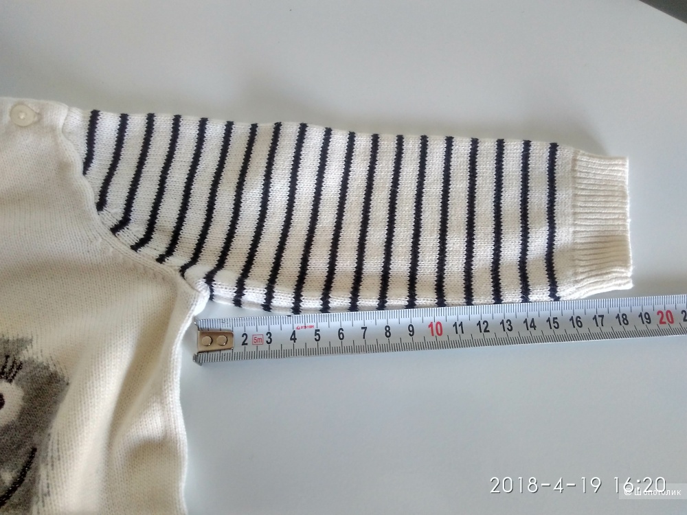 Свитер Baby GAP 6-12 мес или меньше хлопок
