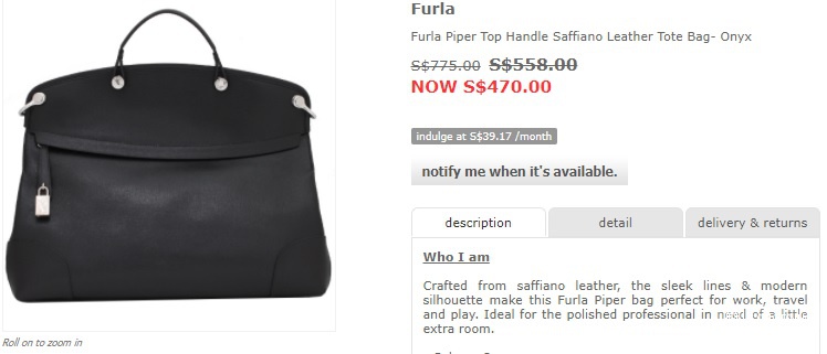 Furla Piper- сумка женская, medium.