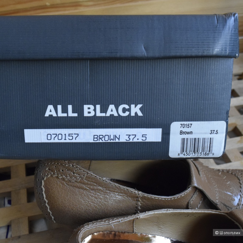 Туфли ALL BLACK 36