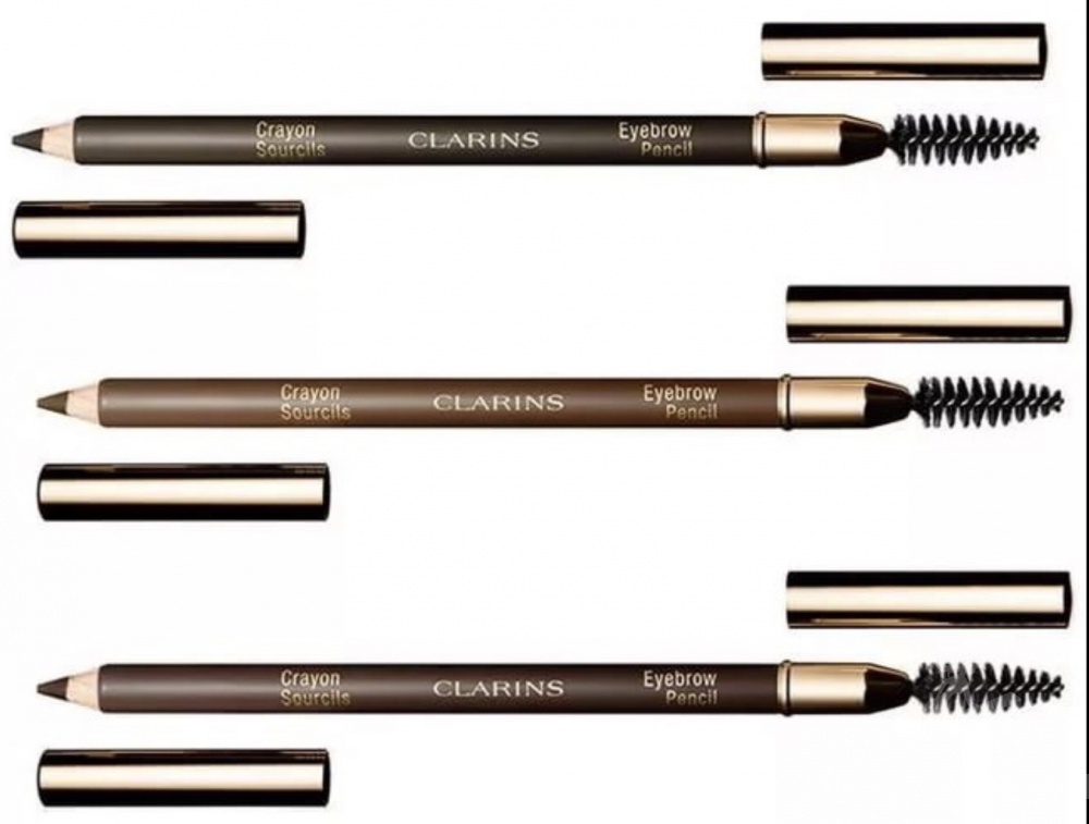 Стойкий карандаш для бровей Clarins Crayon Sourcils