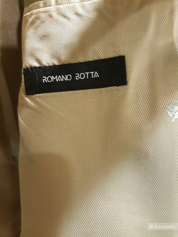Мужской брендовый костюм Romano Botta, р 58