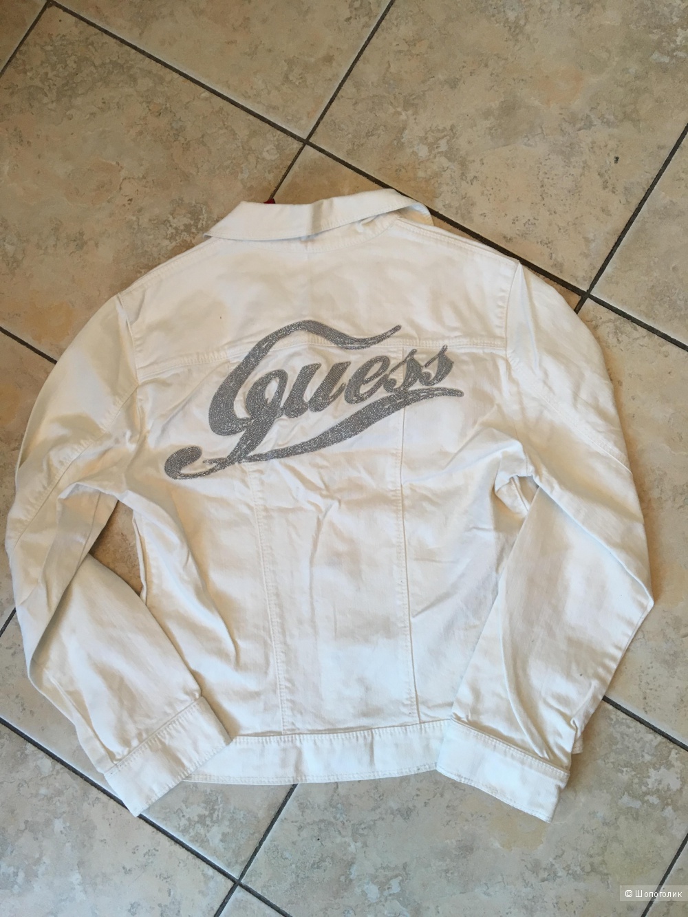 Джинсовая куртка Guess Jeans, размер M на M-S