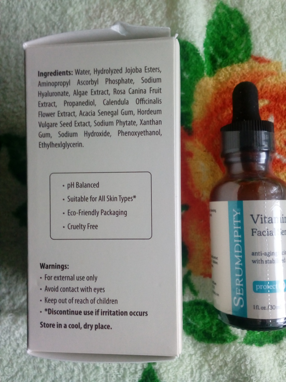 Сыворотка для лица с витамином C,Madre Labs, Serumdipity. 30мл