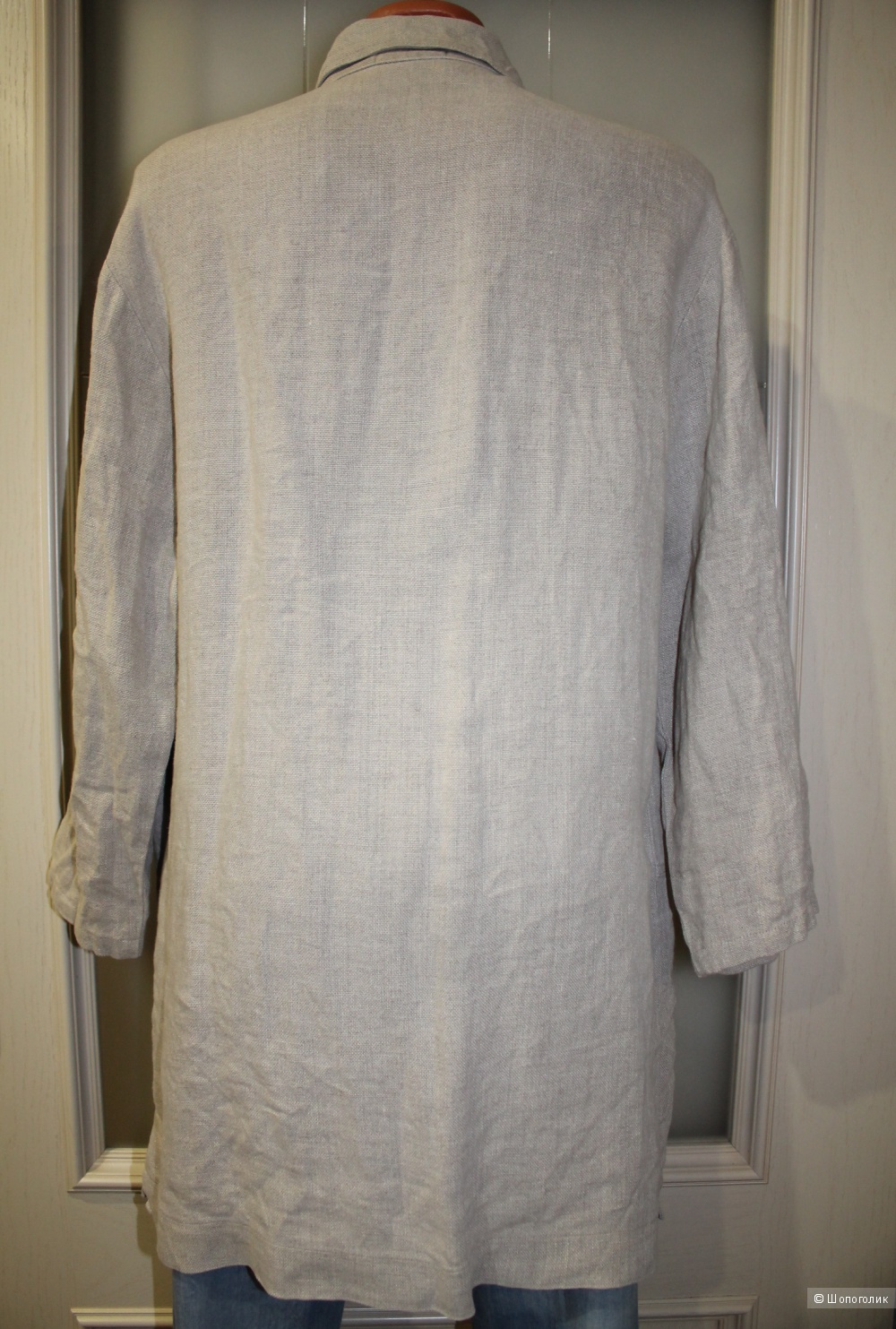 Льняной пиджак rosa rosam, размер 48-50-52