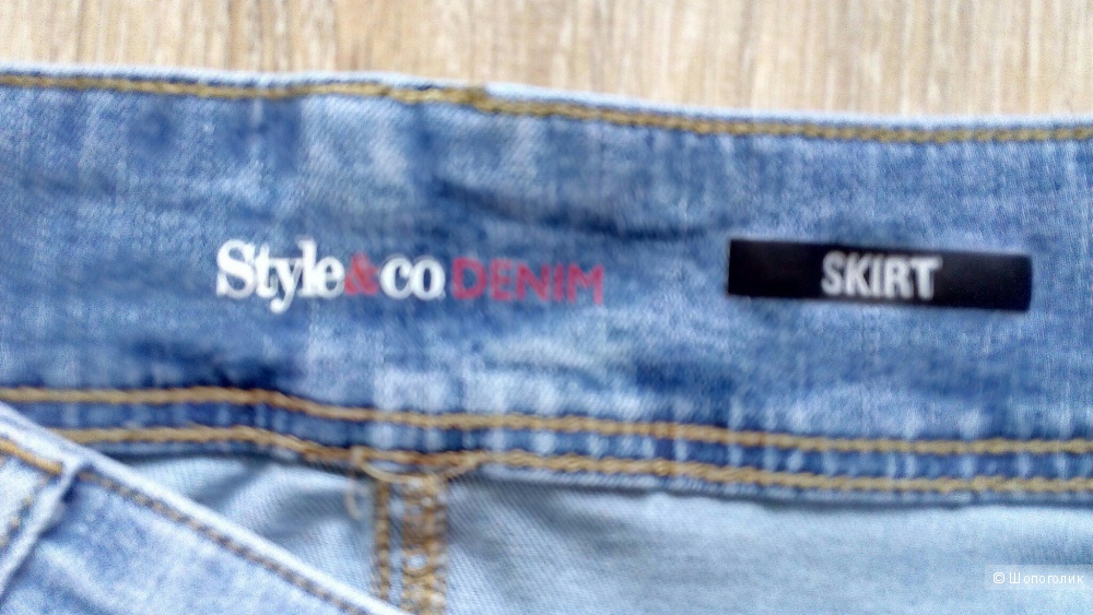 Юбка Style & Co Denim, размер 6 (46-48)