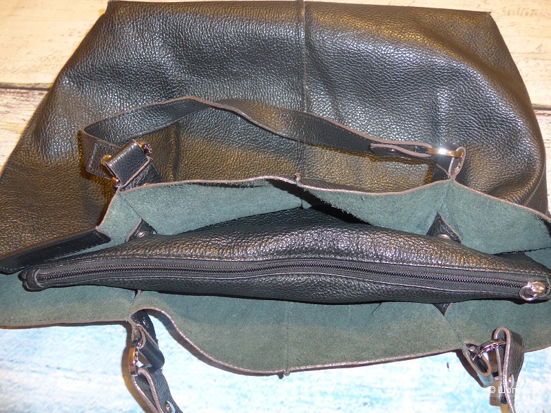 Кожаная сумка-шоппер Azaro