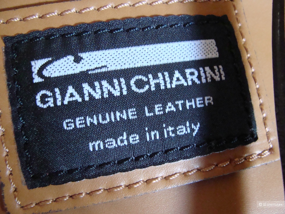 Кожаная сумка-шоппер Gianni Chiarini 46х29см