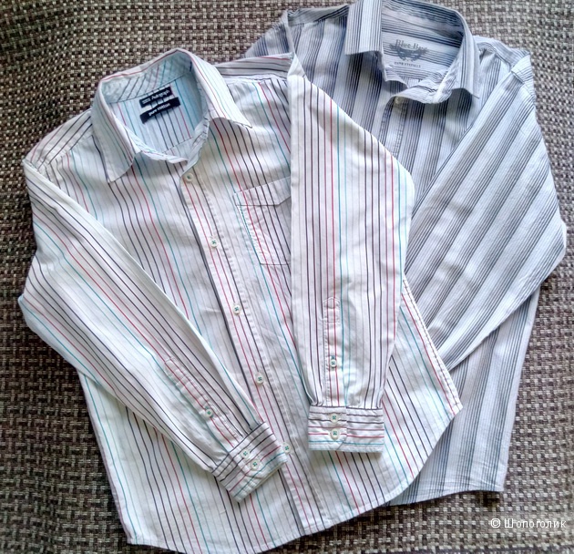 Сет из двух рубашек для мальчика (Blue Base и Marks & Spencer), 10-11 лет