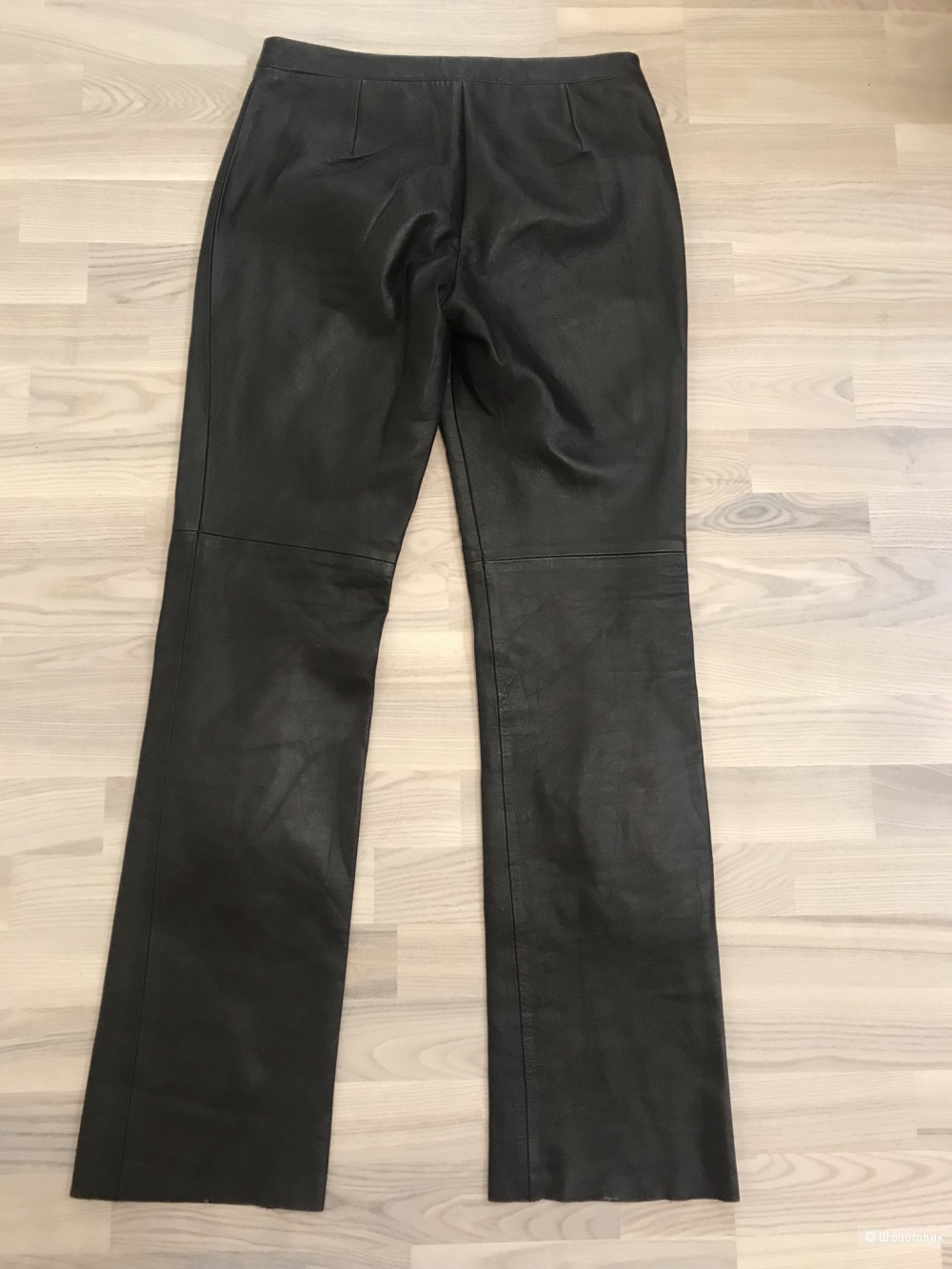 Кожаные брюки Bcbgmaxazria, размер 42-44.
