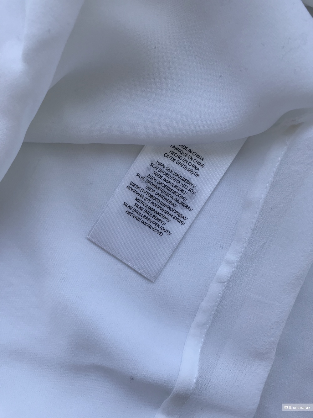 Рубашка из 100 % шелка RALPH LAUREN размер XL