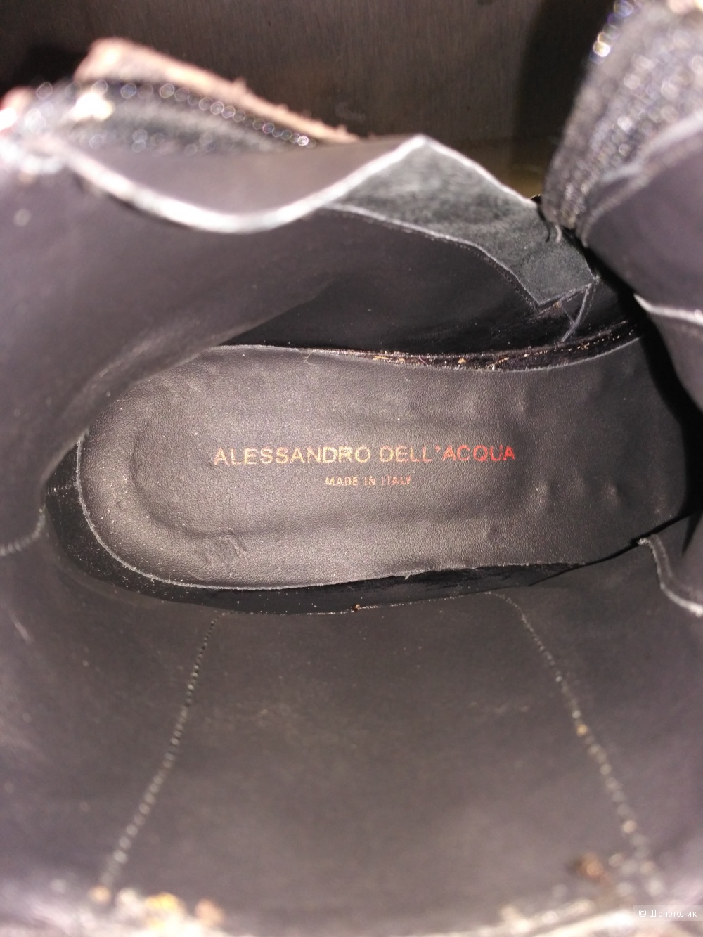 Ботинки,  Alessandro Dell'Acqua, 39 размер