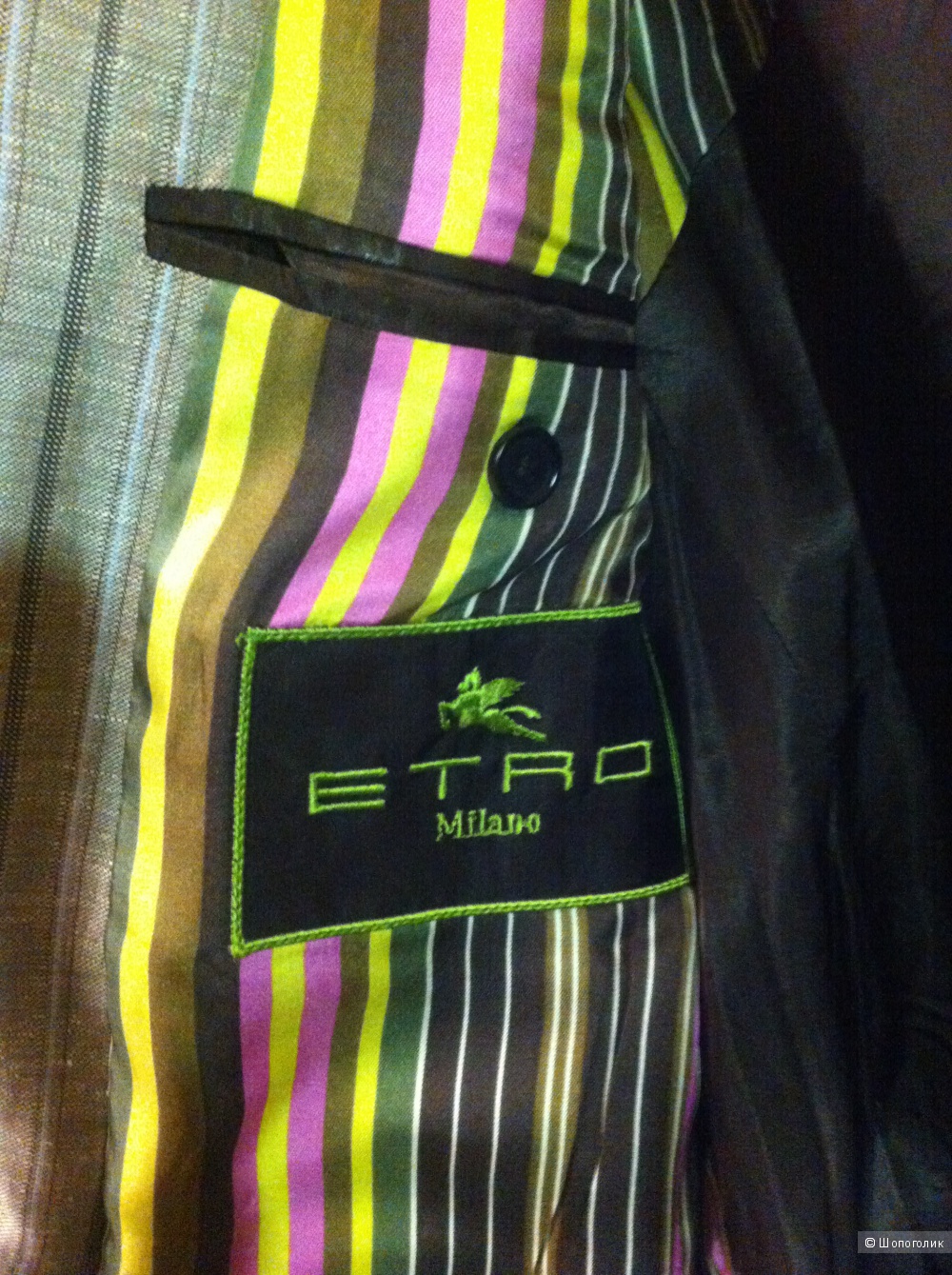 Пиджак мужской летний ETRO 52-54 размер (It 54)