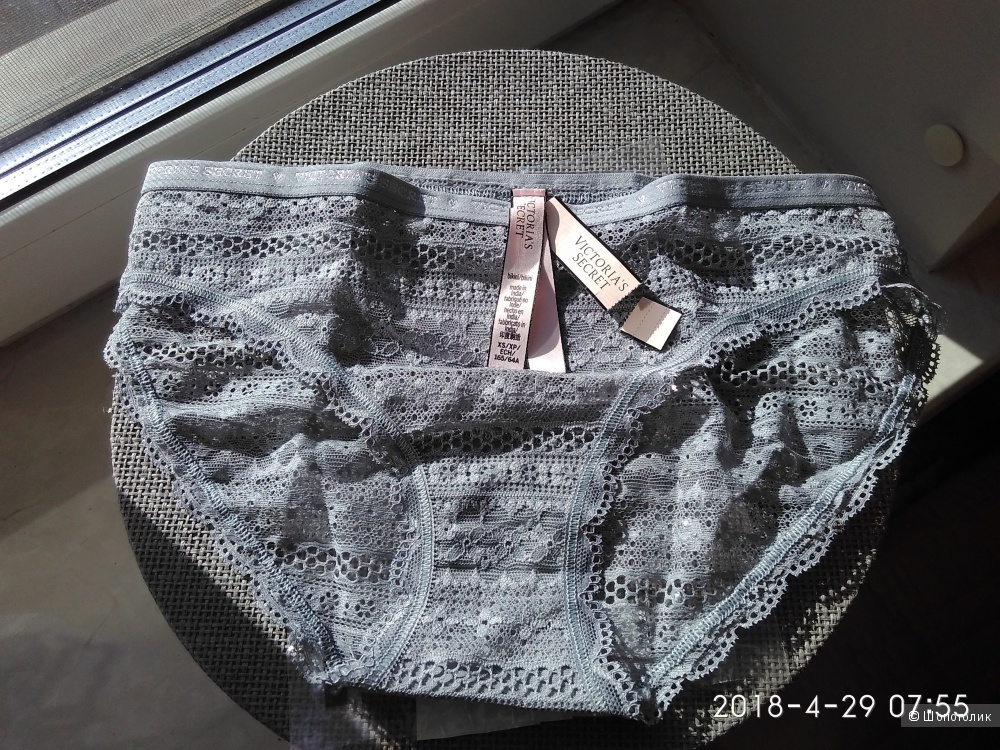 Кружевные трусики Victoria`s Secret маркировка XS