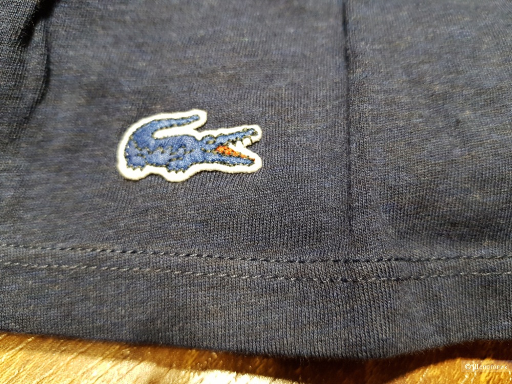 LACOSTE мужской домашний костюм футболка+штаны р.L
