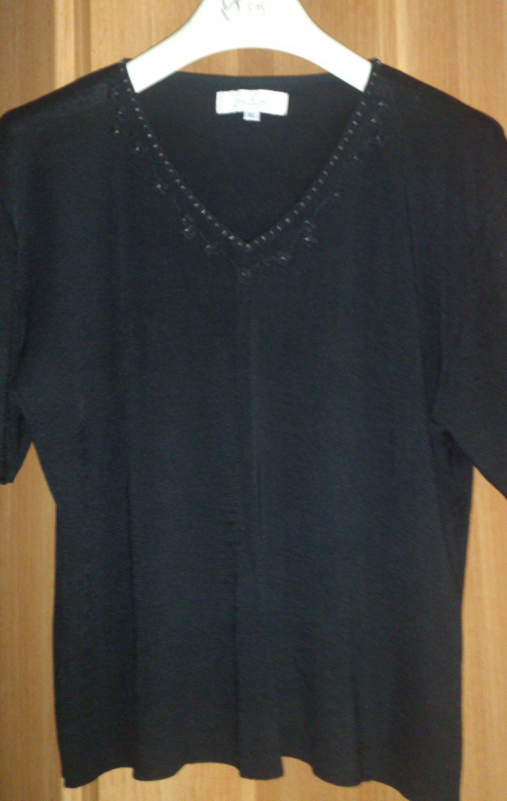 Кофта = футболка SILK & CASHMERE, размер ХL = 50-52-54 (рос) на рост до 164