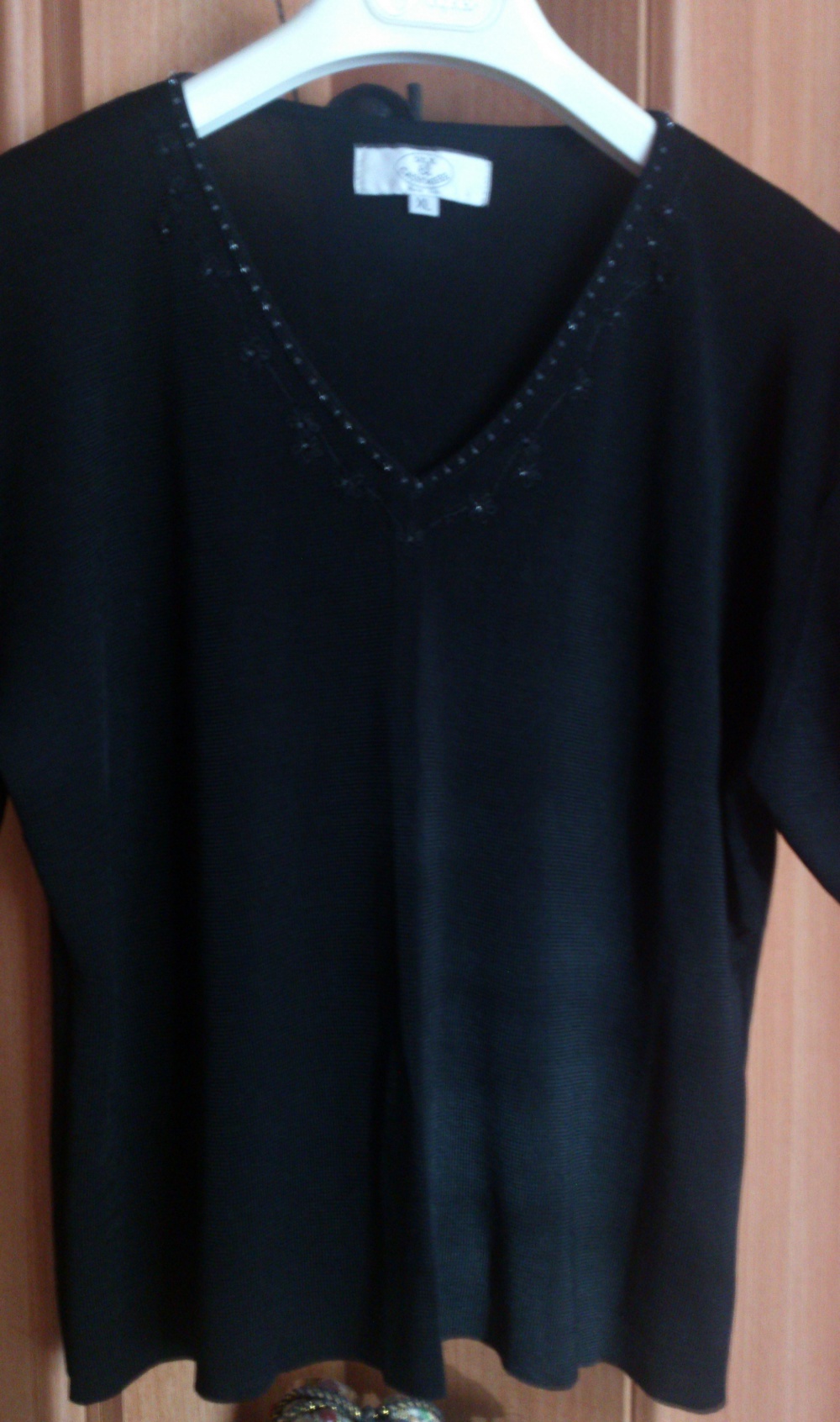 Кофта = футболка SILK & CASHMERE, размер ХL = 50-52-54 (рос) на рост до 164