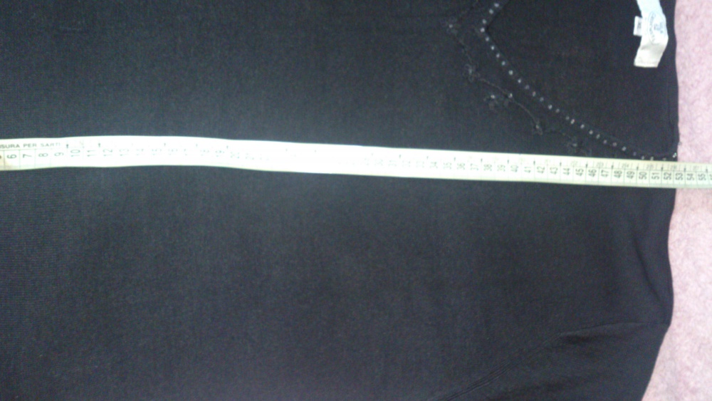 Кофта = футболка SILK & CASHMERE, размер ХL = 50-52-54 (рос) на рост до 164