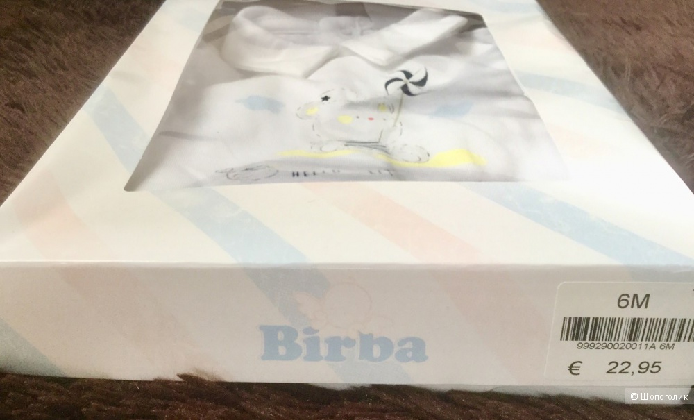 Комплект детской одежды Birba "Hello little marine" 6 месяцев 68 см