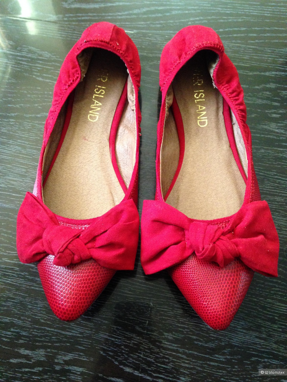 Кожаные балетки River Island размер 37,5 - 38 размер