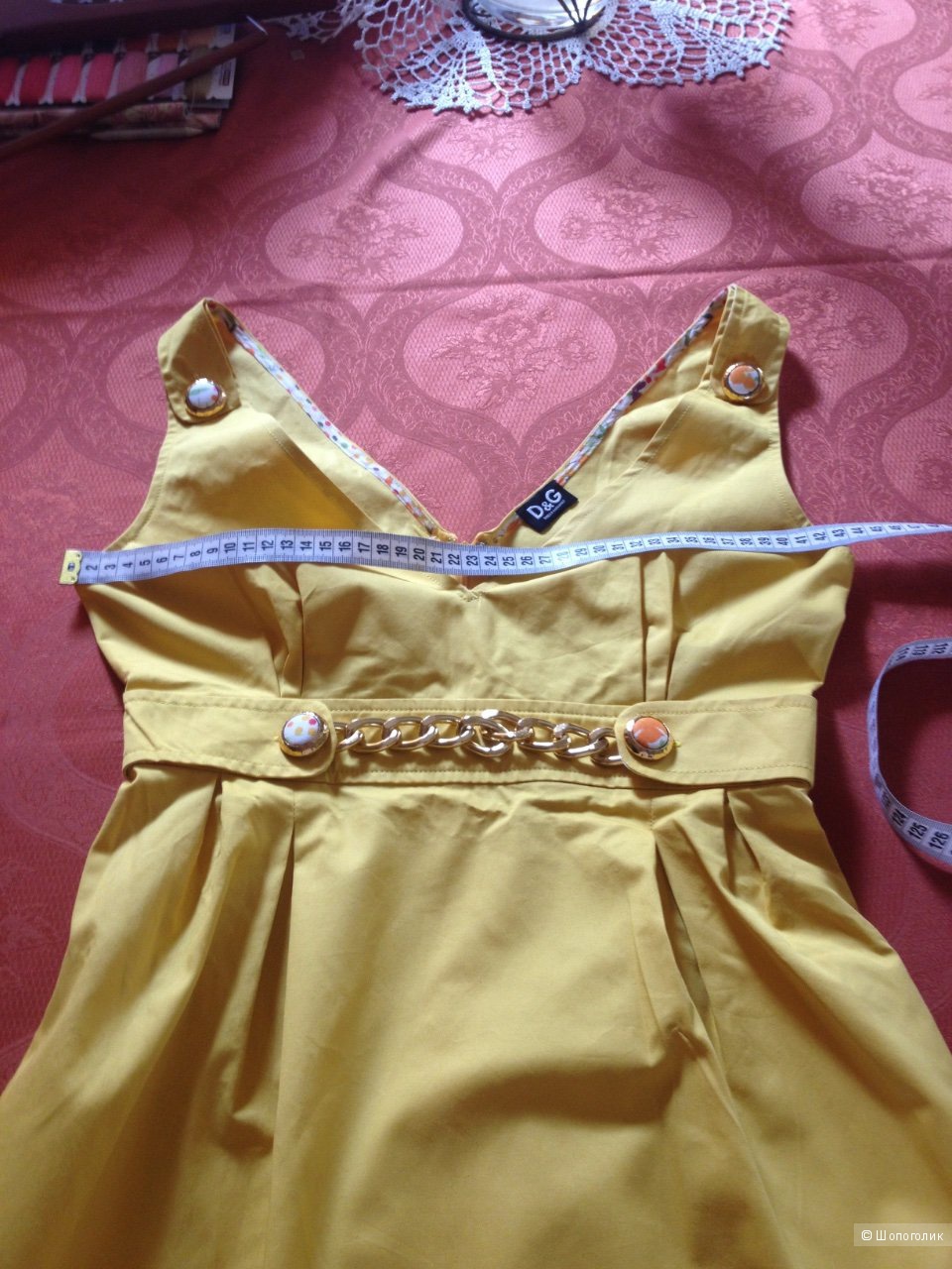 Платье-сарафан Dolce&Gabbana (D&G) размер 40IT
