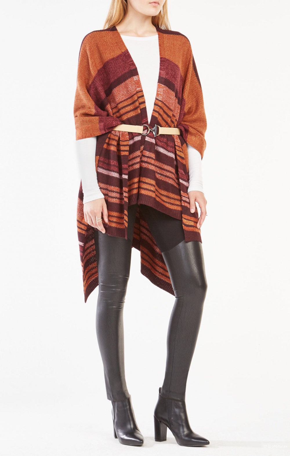 Пончо Bcbgmaxazria, one size