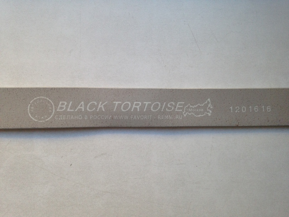 Ремень " BLACK TORTOISE ", размер M