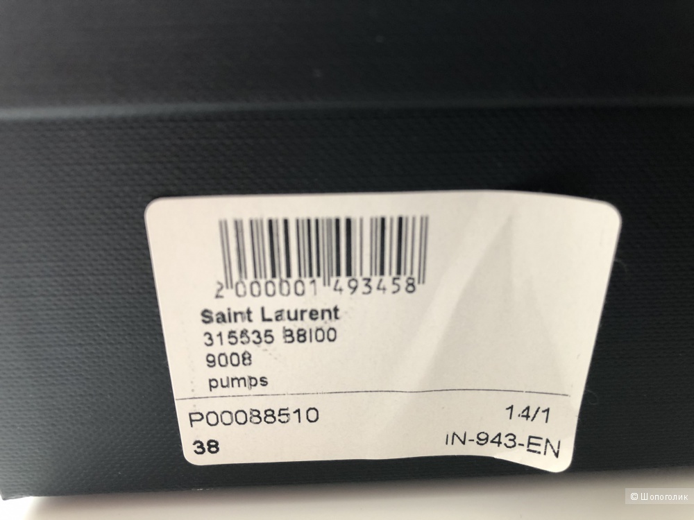 Туфли Saint Laurent, разм 38 IT