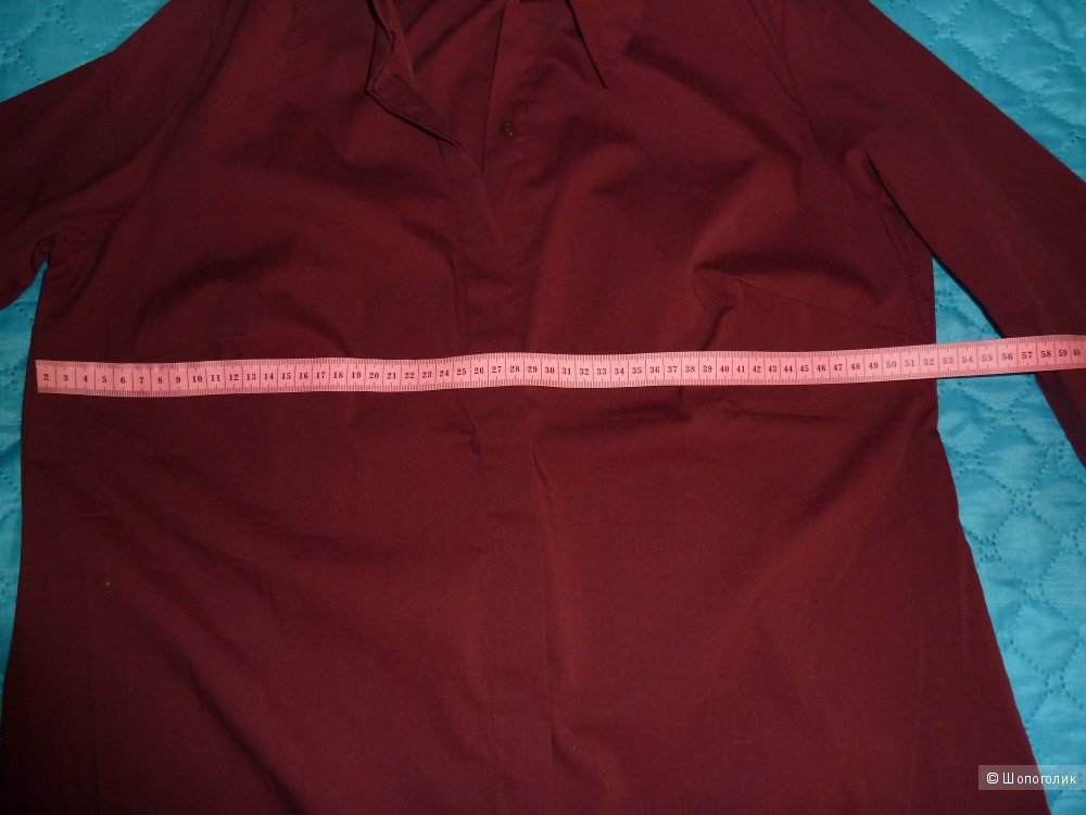 Женская  рубашка, размер 44 евр.,полный 50