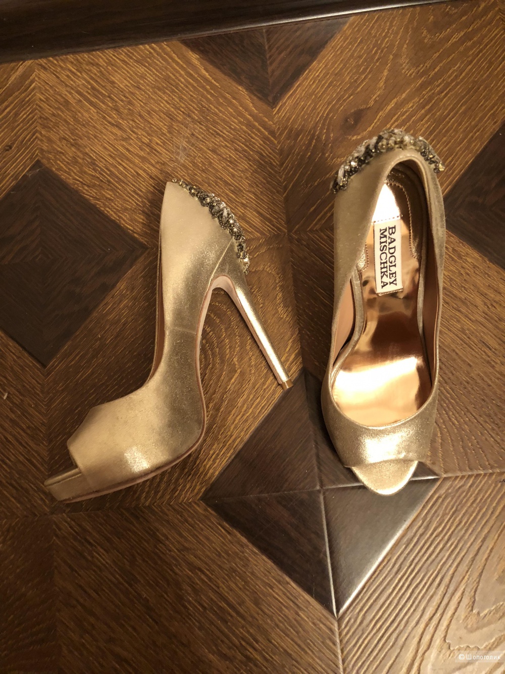 Туфли badgley mischka 36,5 размер