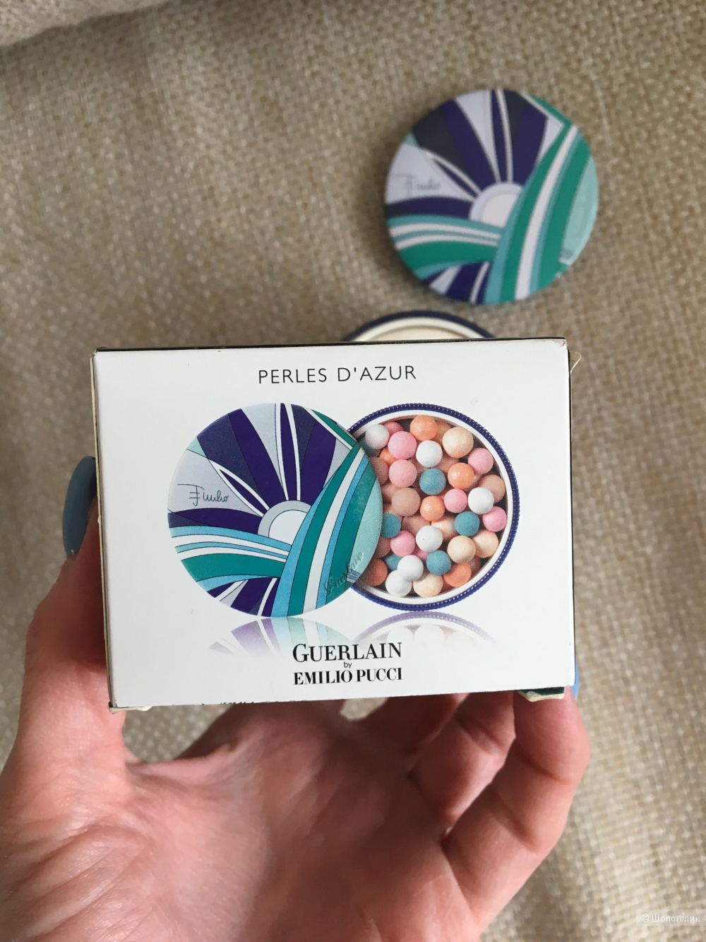 Пудра в шариках Guerlain Perles d’azure