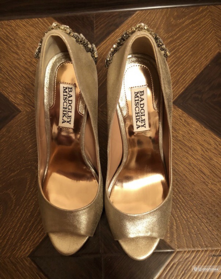 Туфли badgley mischka 36,5 размер