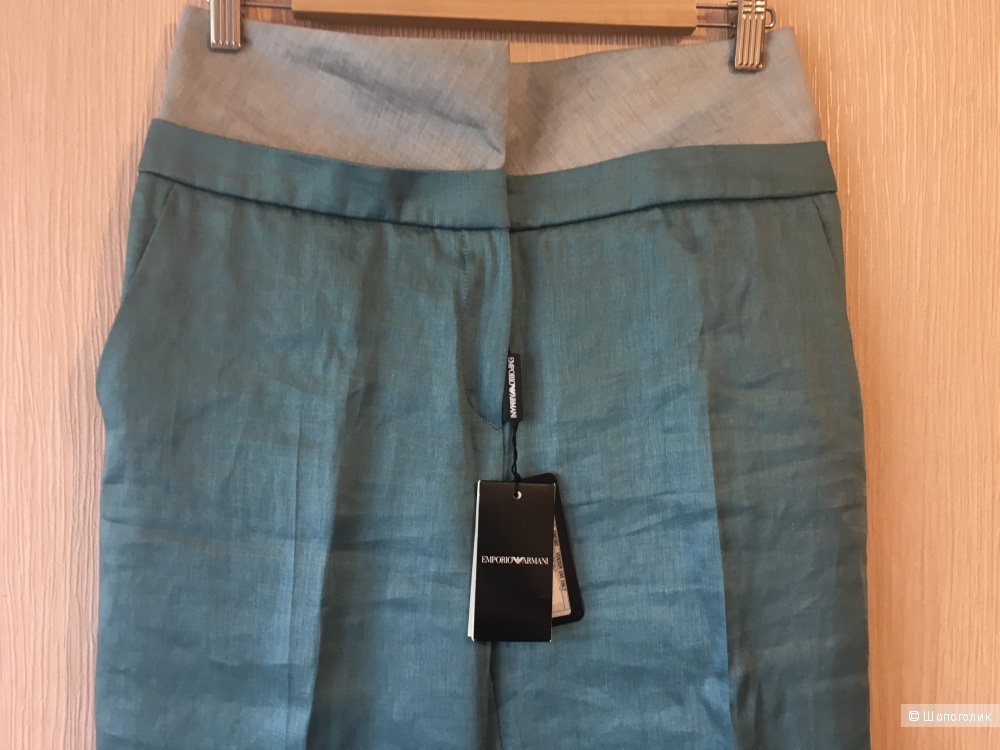 Льняные брюки  Emporio Armani, размер 46рус, 42it